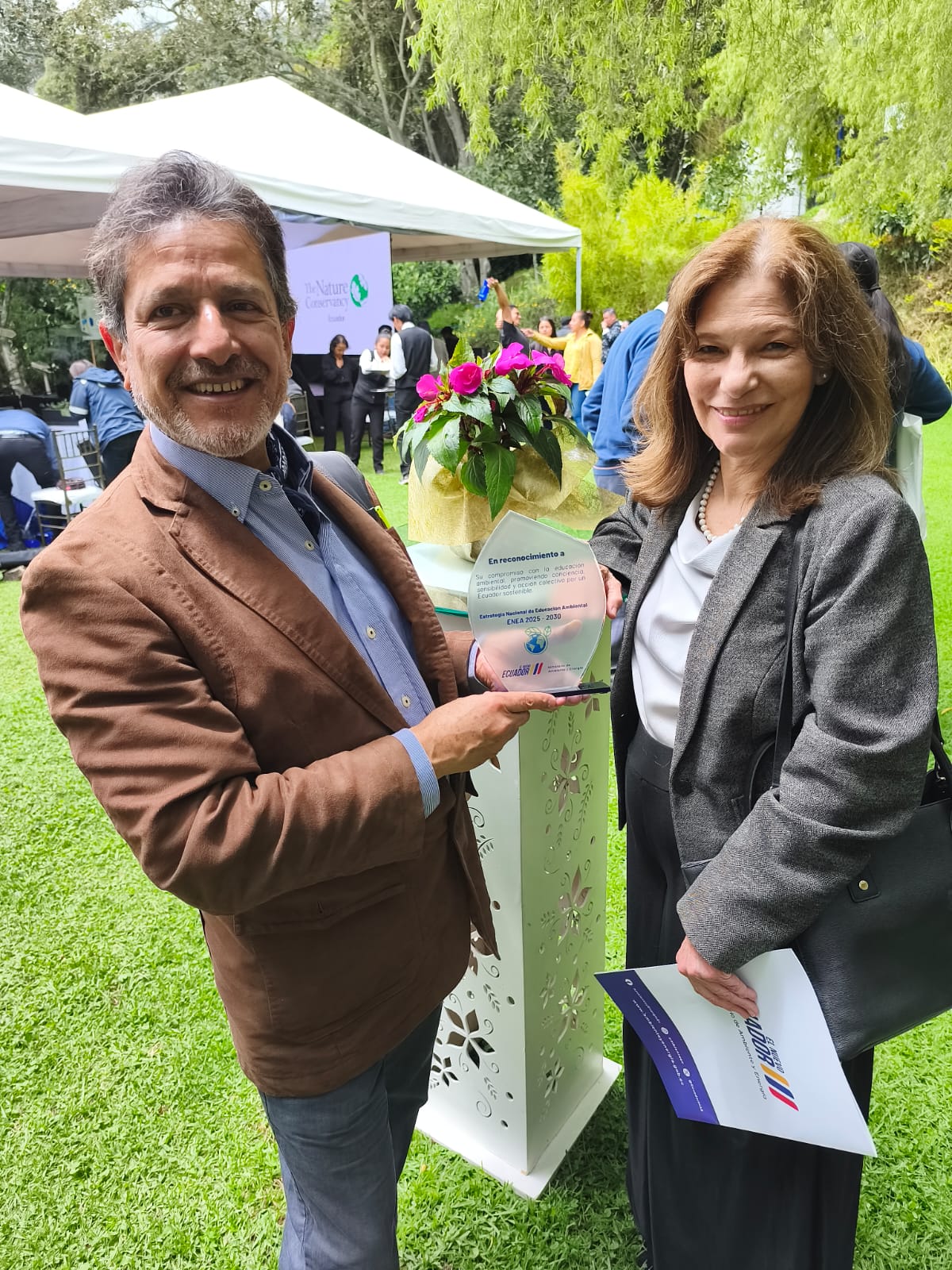 Pablo Palacios y Maria Elena Ordóñez, creadores de Arcandina