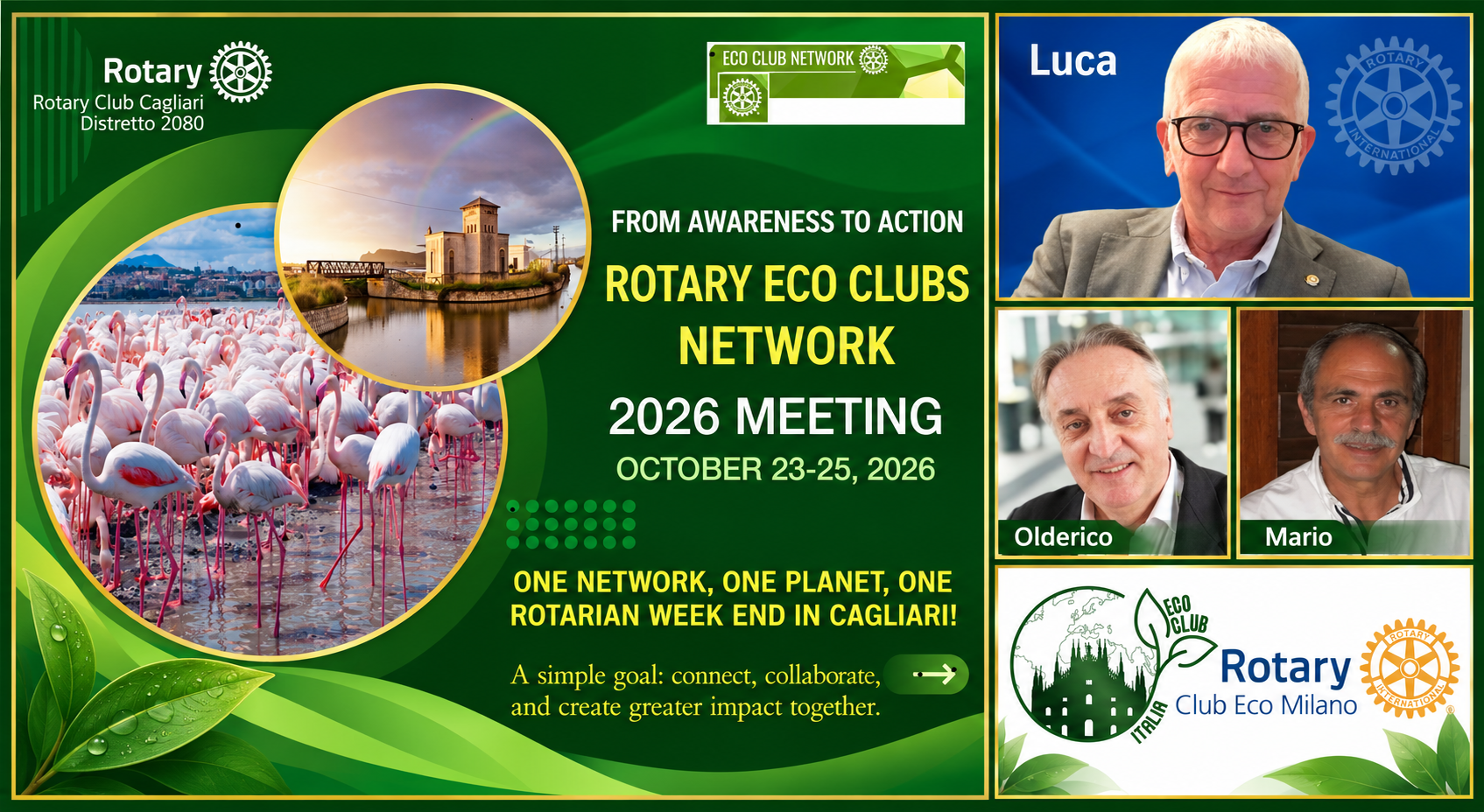 EcoClub Caglari with Luca Olderico Mario